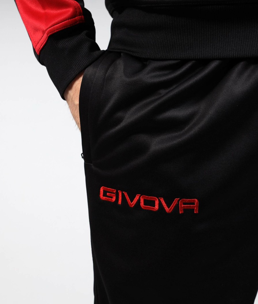 Sport Givova Golf | Tuta Roma Con Cappuccio Polarfleece