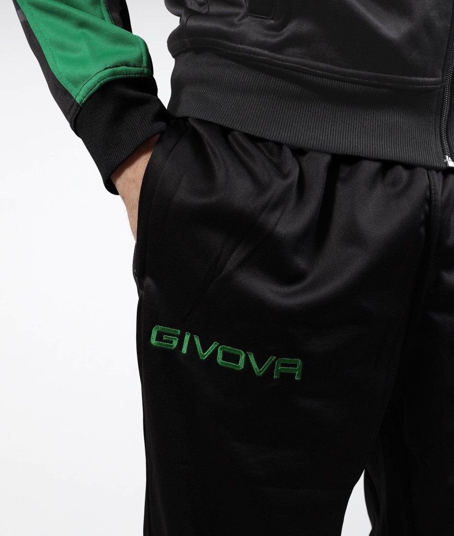 Sport Givova Golf | Tuta Roma Con Cappuccio Polarfleece