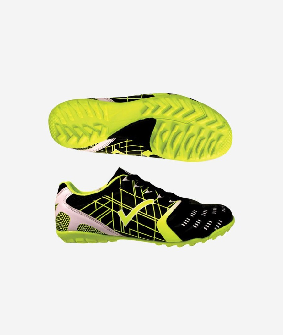 Sport Givova Scarpe | Scarpa Dribbling Indoor Da Calcio – Nero/Giallo Fluo