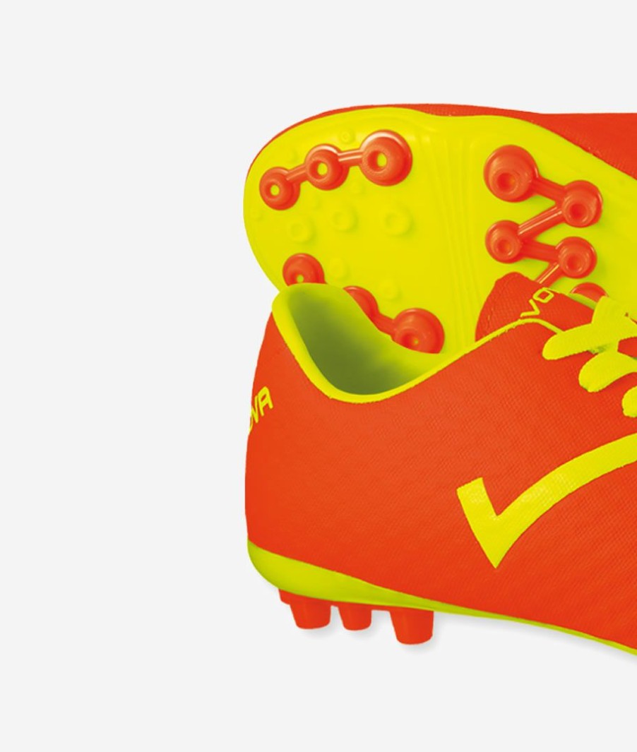 Sport Givova Scarpe | Scarpa Blade Da Calcio – Arancio Fluo/Giallo Fluo