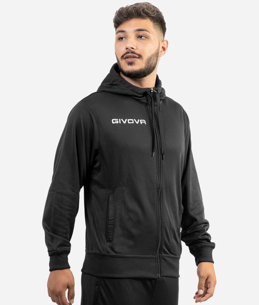 Bambino Givova Maglie e Felpe | Felpa Full Zip 500 Givova Unisex