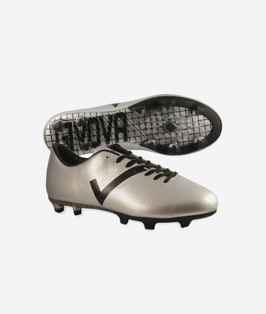 Sport Givova Scarpe | Scarpa Metal Da Calcio – Silver/Nero