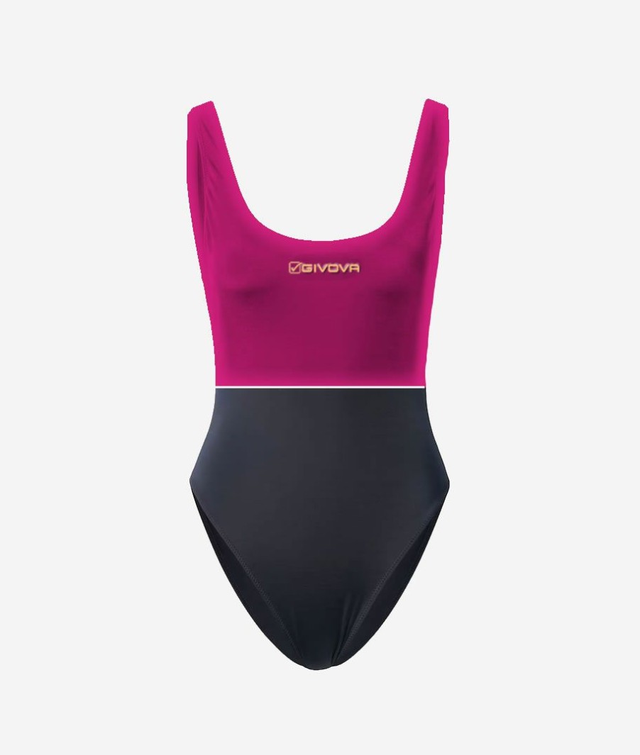 Bambino Givova Nuoto | Costume Olimpionico Bimba Fuxia/Blu