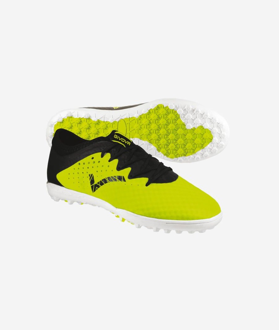 Sport Givova Scarpe | Scarpa Speed Da Calcetto – Giallo Fluo/Nero