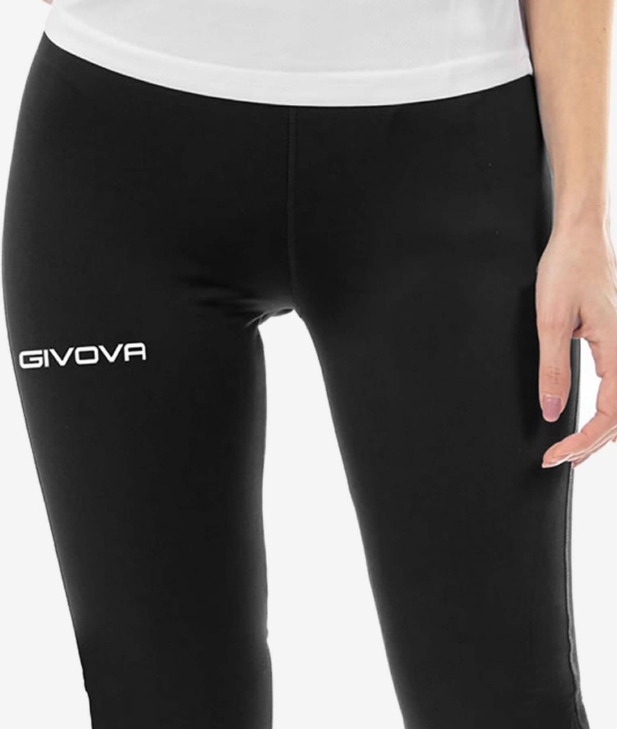 Sport Givova Pilates | Pantalone Slim Unisex Nero