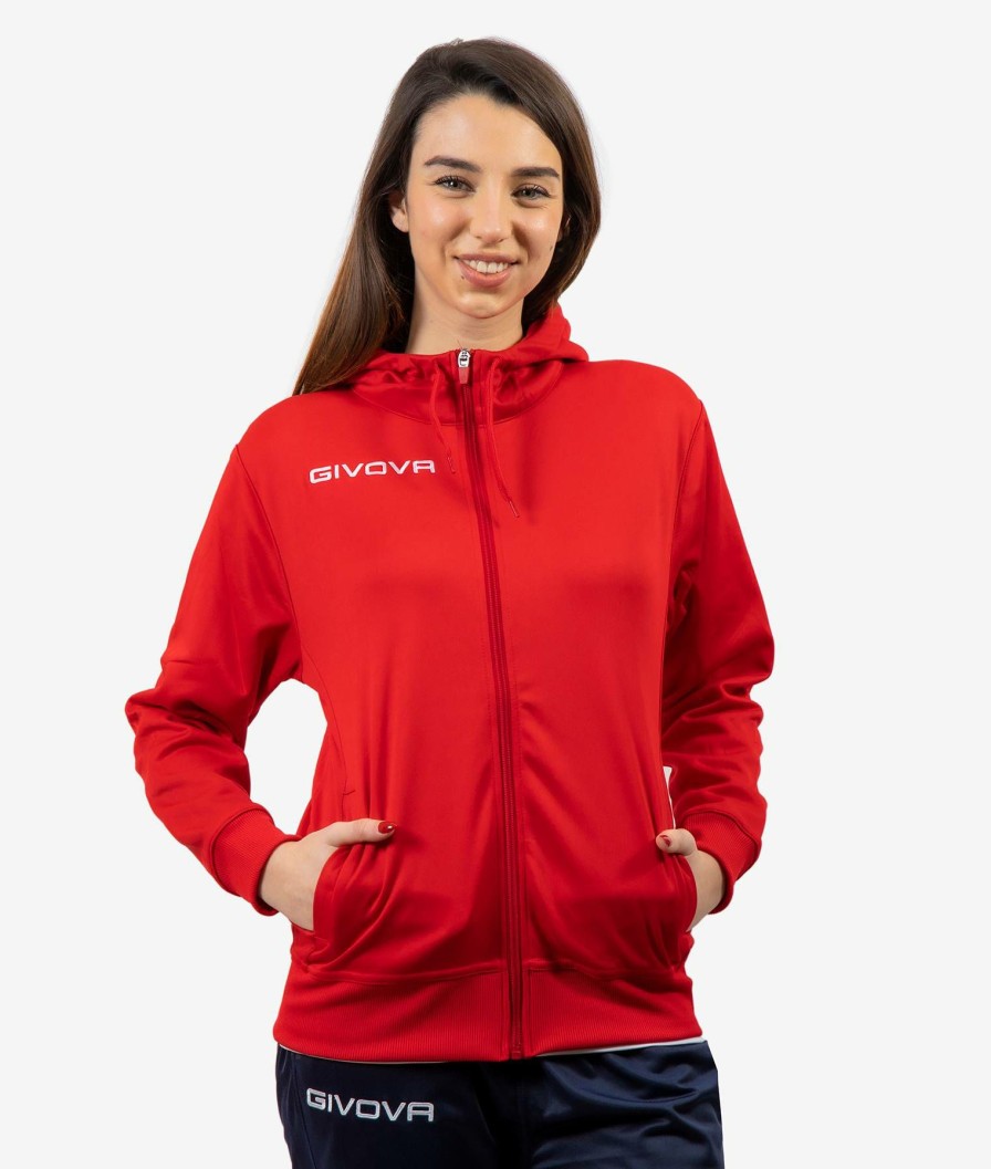 Sport Givova Tennis | Felpa Full Zip 500 Givova Unisex